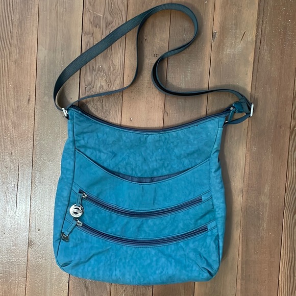 Travelon Bags Travelon Teal Green Medium Size Cross Body Bag Purse